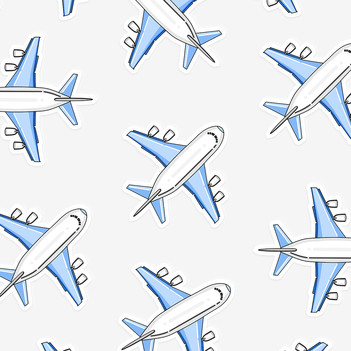 Airplane Emoji Sticker
