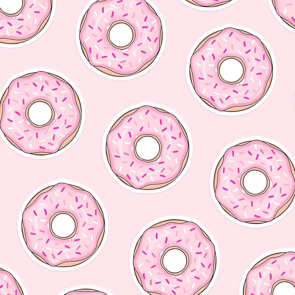 Donut Sticker