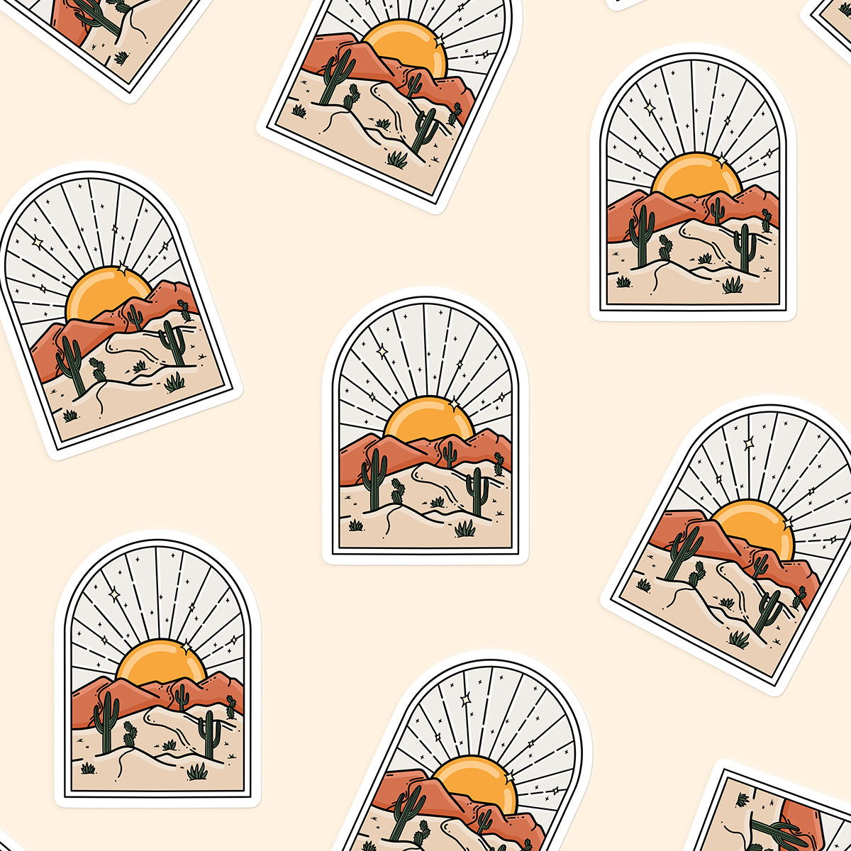 Desert Sticker