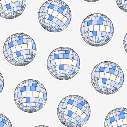 Disco Ball Sticker