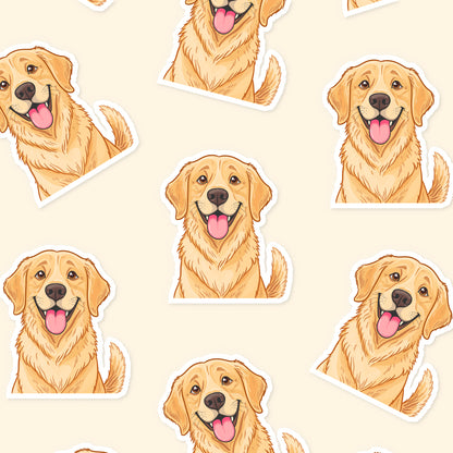 Golden Retriever Sticker 