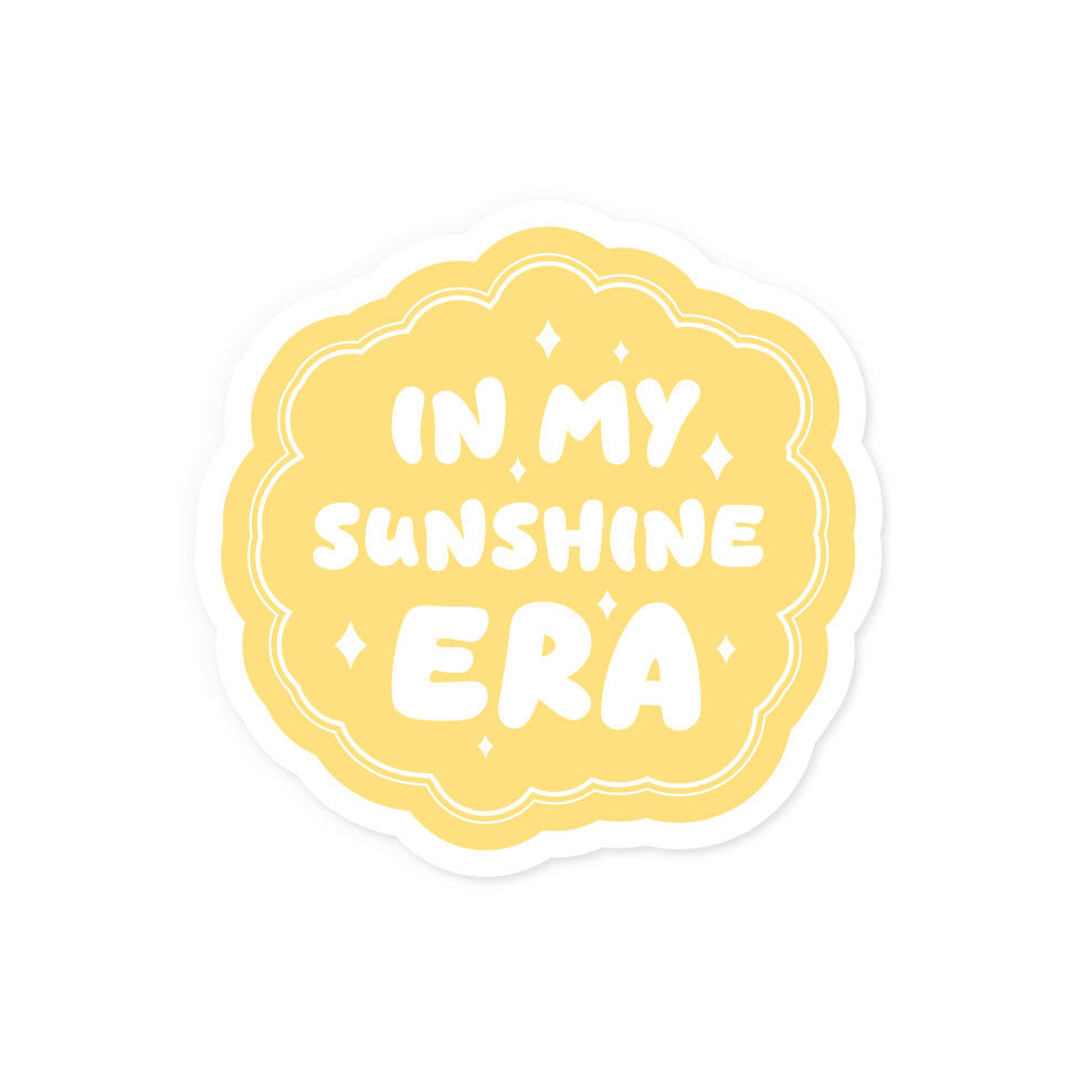 In My Sunshine Era Sticker