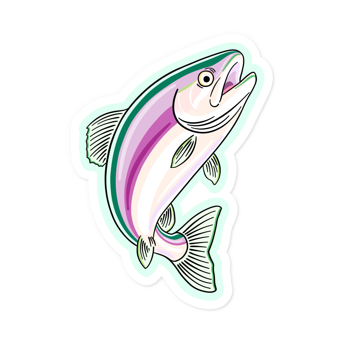 Rainbow Trout Sticker