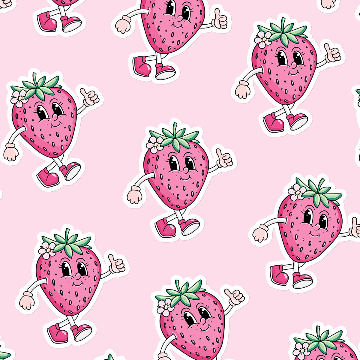 Strawberry Sticker