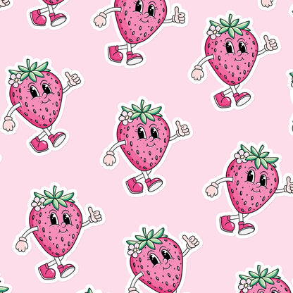Strawberry Sticker