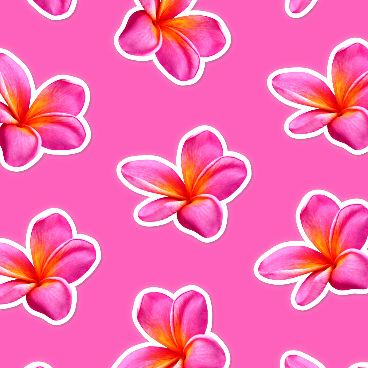 Tropical Flower (2) Sticker 